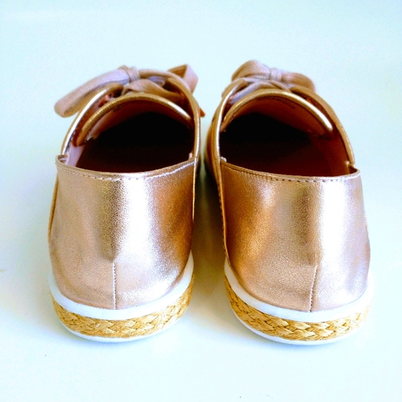 MICHAEL KORS Rose Gold Kristy Slide Sneakers - Picture 11 of 13